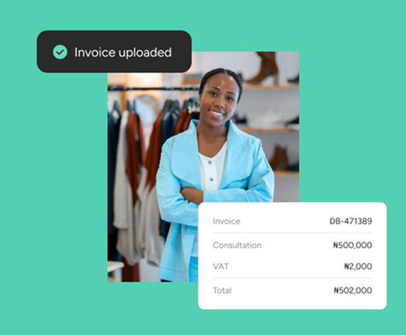 Embed invoice financing with just a few lines of code